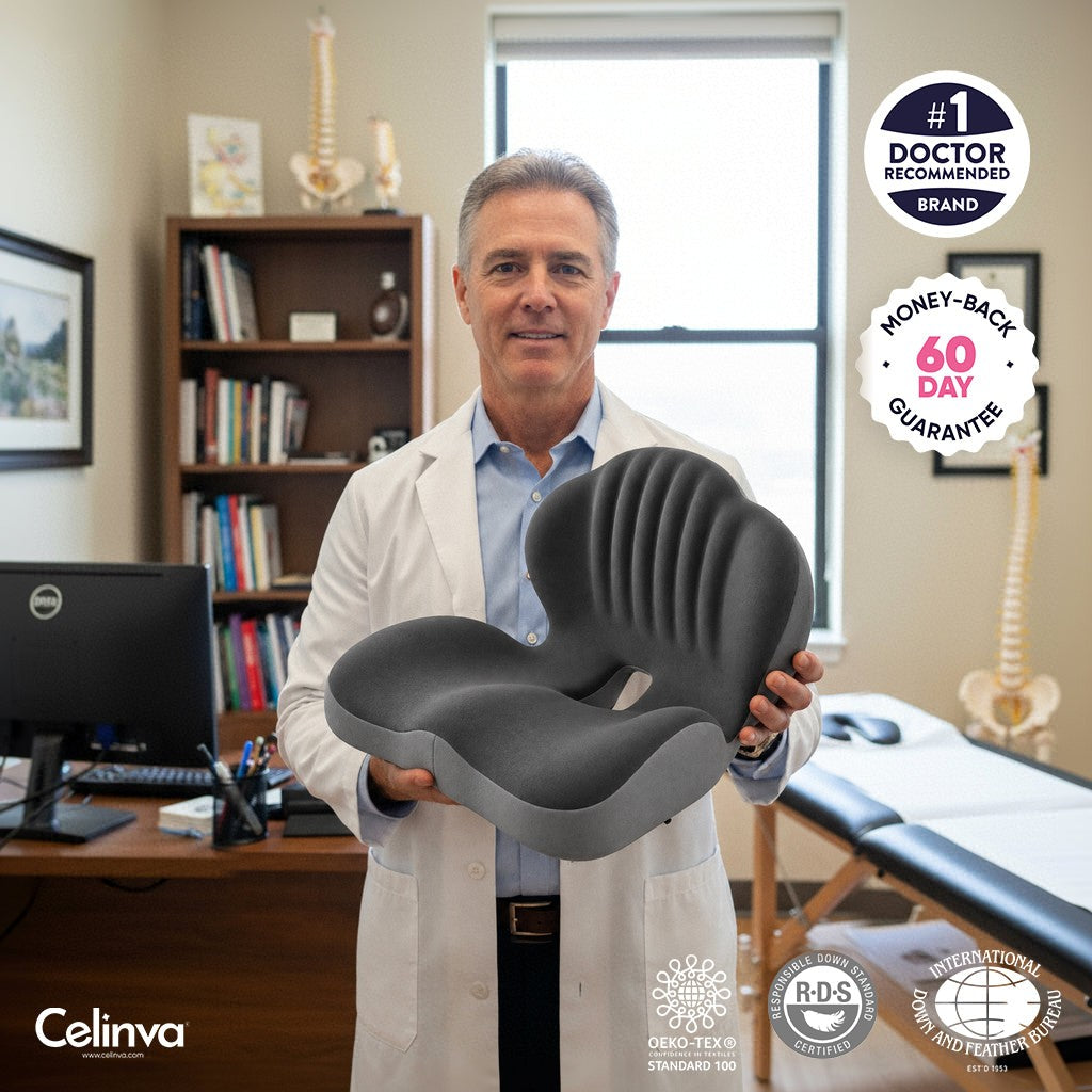 CELINVA orthopedic seat cushion
