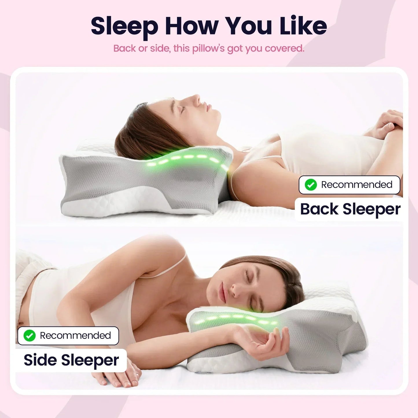 FREE Ergonomic Pillow